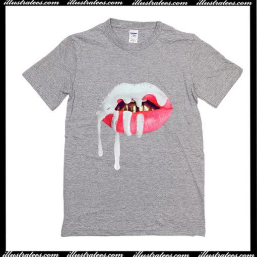 Kylie Lip Print T-Shirt