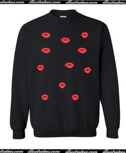 Lady Rouge Lips Sweatshirt