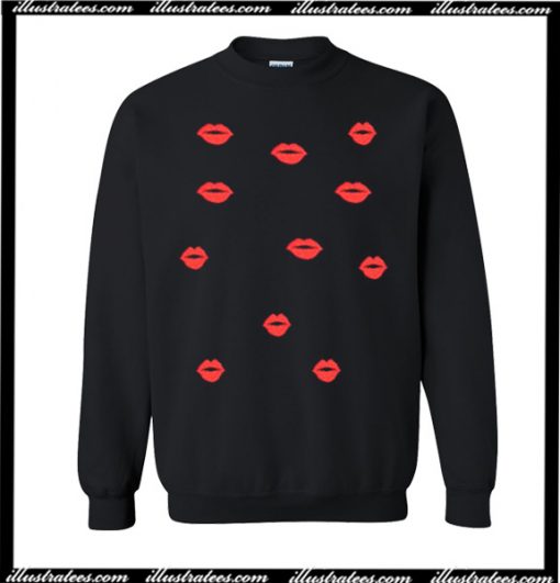 Lady Rouge Lips Sweatshirt