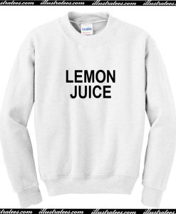 Lemon Juice Sweatshirt