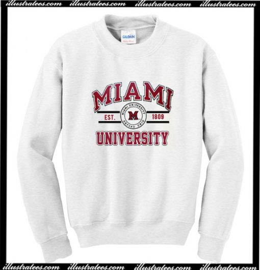 Miami University Oxford Ohio Sweatshirt