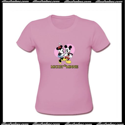 Mickey and Minnie Fall In Love T-Shirt