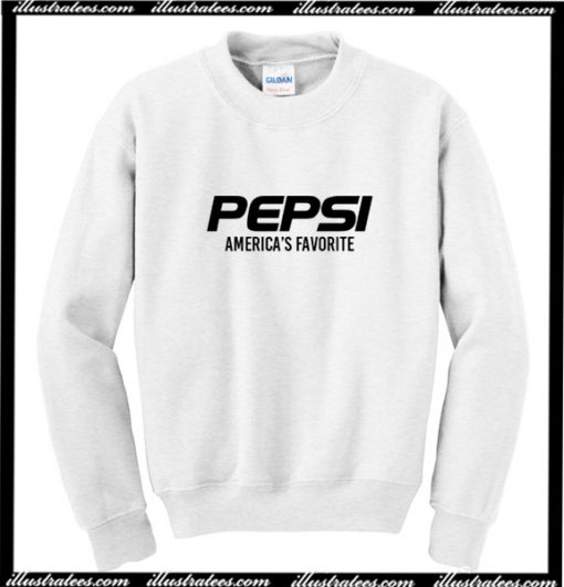 Pepsi America's Favorite Sweatshirt