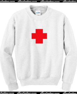 Red Cross Sweatshirt