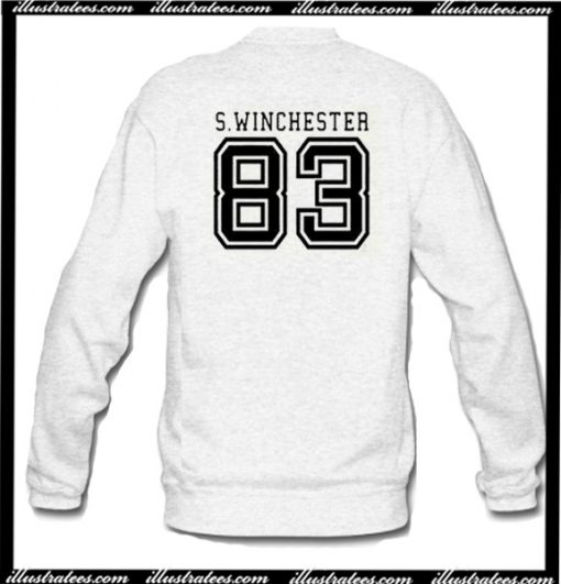 S Winchester 83 Sweatshirt Back