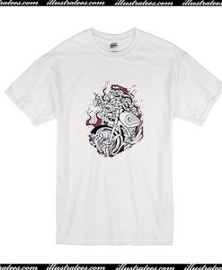 Skull Fire Riders T-Shirt