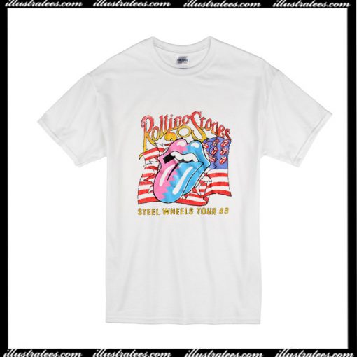 The Rolling Stones Steel Wheels Tour T-Shirt