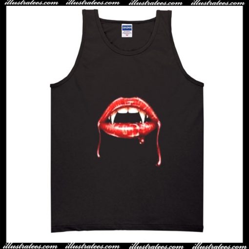 Vampire Lips Tank Top