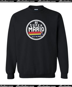 85 Super Mario It's A Me Mario! Sweatshirt