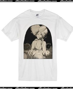 Afro Curly Hair Girl Eating Dead Zombie T-Shirt