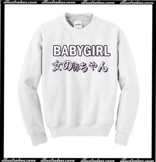 Baby Girl Japanese Sweatshirt