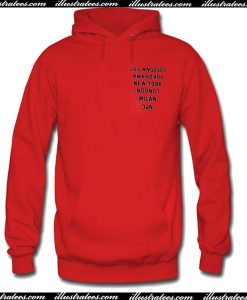 City Graphic Fleece Hoodie