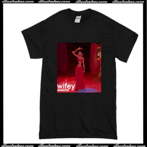 Disney Jasmine Wifey Material T-Shirt