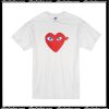 Garcon Red Heart Blue Eyes T-Shirt