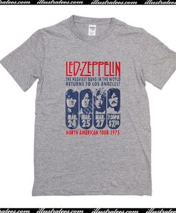Led Zeppelin LA 1975 T-Shirt