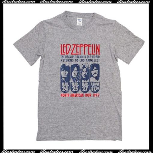 Led Zeppelin LA 1975 T-Shirt