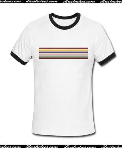 Line Rainbow Ringer Shirt