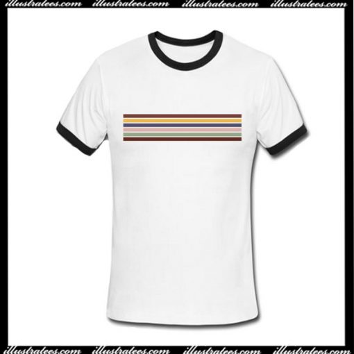 Line Rainbow Ringer Shirt