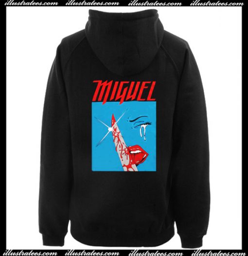 Miguel Wild Heart Hoodie Back