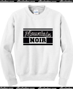 Mountain Noir Sweatshirt