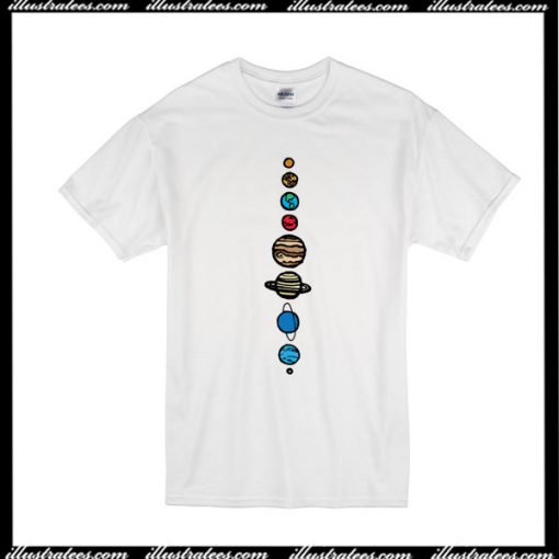 Planets Colour T-Shirt