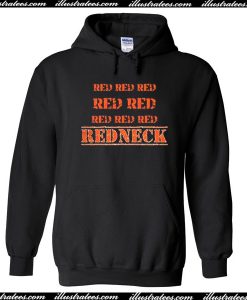 Red Redneck Hoodie