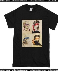 TMNT as Real Masters T-Shirt