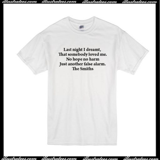 The Smiths False Alarm T-Shirt