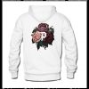 Flower Hoodie Back