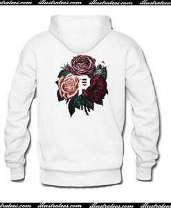 Flower Hoodie Back