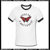 Free As A Butterfly Ringer T-Shirt