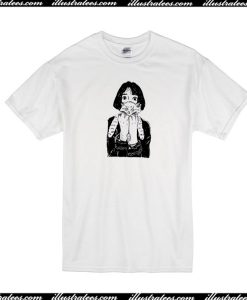 Girl With Cat T-Shirt