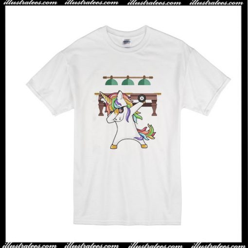 Looks Good Billiard Unicorn Dabbing T-Shirt