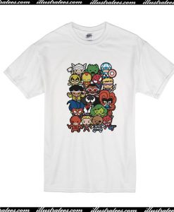 Marvel Cartoon Characters T-Shirt