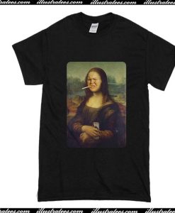 Tammy Mona Lisa Smoking T-Shirt