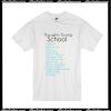 Toughts During School T-Shirt