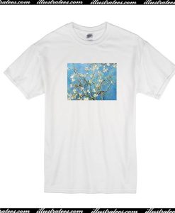 Van Gogh Almond Blossoms Tree T-Shirt