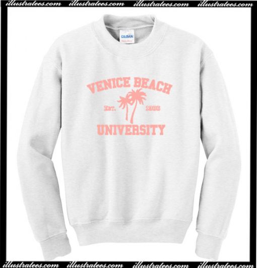 Venice Beach Est 1986 University Sweatshirt