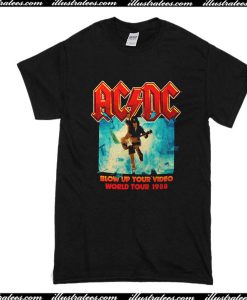 ACDC World Tour 1988 T-Shirt