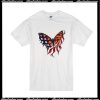 Butterfly American Flag T-Shirt