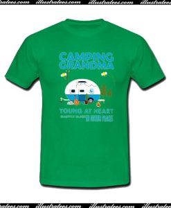 Camping Grandma Young At Heart T-Shirt