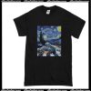 Cat Starry Night T-Shirt