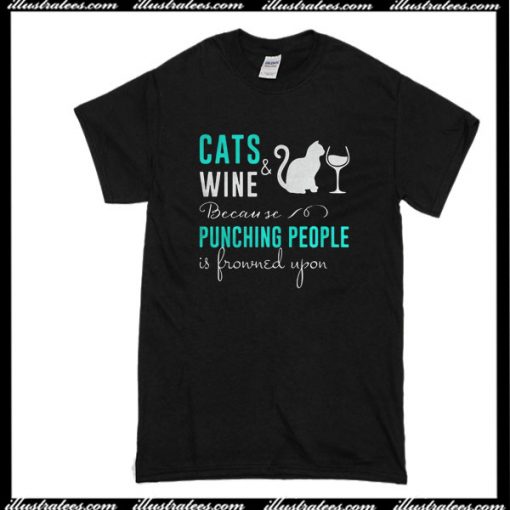 Cats And Wine T-Shirt