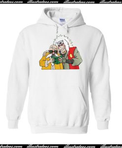 Master Roshi And Jiraiya Reading Book Hoodie