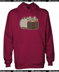 Reading Pusheen Hoodie