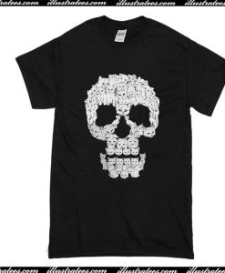 Skulls Are For Pussies Cat T-Shirt