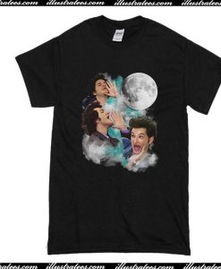 Three Jean Moon T-Shirt