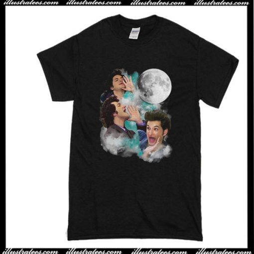 Three Jean Moon T-Shirt