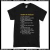 Born In August T-Shirt