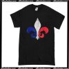Fleur-de-lis France Paris Flag Bastille Day T-Shirt